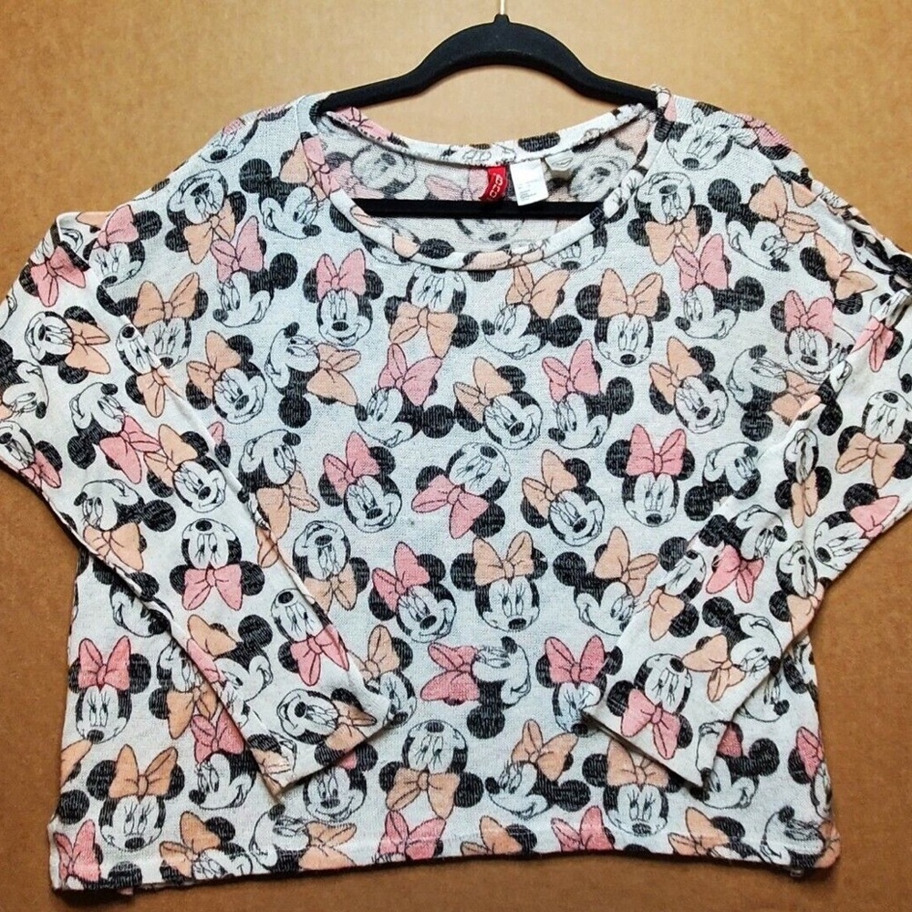 Disney Minnie Mouse Shirt - Pink and Black